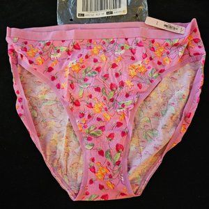 Victoria's Secret High-Leg Brief Panty Sz M NWT